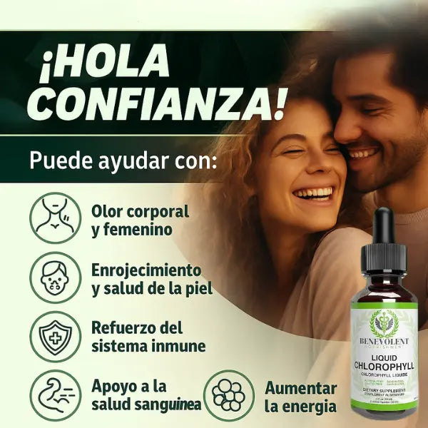 Clorofila Benevolent: Suplemento détox a base de clorofila