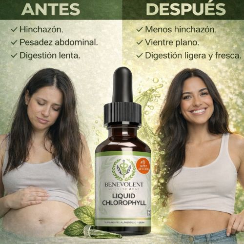 Clorofila Benevolent: Suplemento détox a base de clorofila