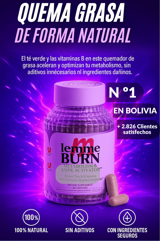 🔥Lemme Burn: Quema Grasa Natural y Activa Tu Metabolismo⚡️🌿
